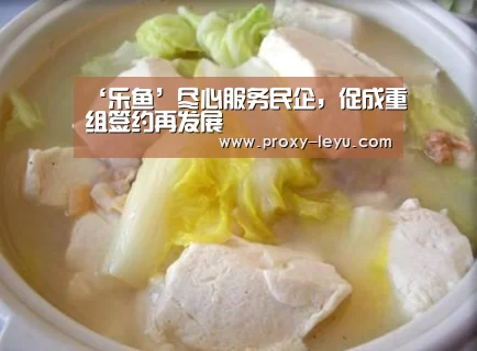 ‘乐鱼’尽心服务民企,促成重组签约再发展(图2) 乐鱼